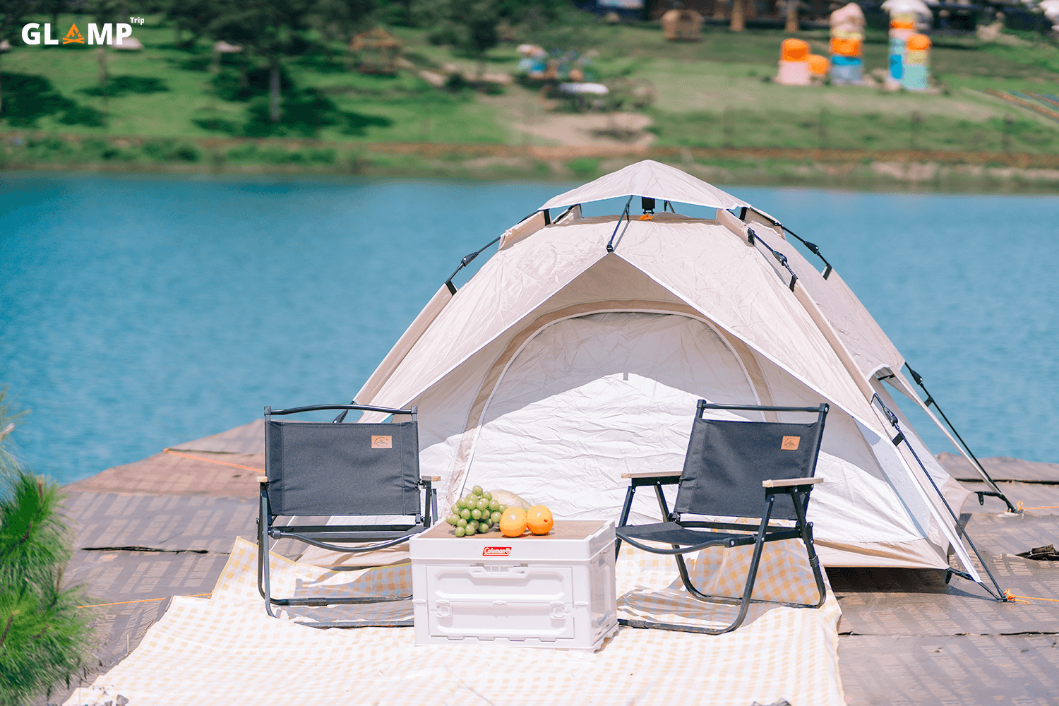 [CHO THUÊ_LTB1] LỀU LÒ XO TỰ BUNG 2 LỚP RIÊNG BIỆT